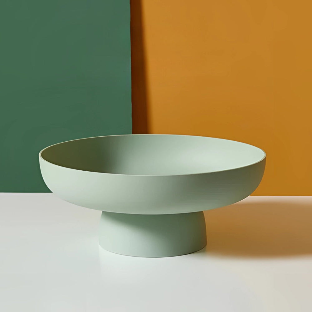 BowLift | Fruitful Elegance – Retro Fruit Bowl with Vintage Leaf Design & Ceramic Finish