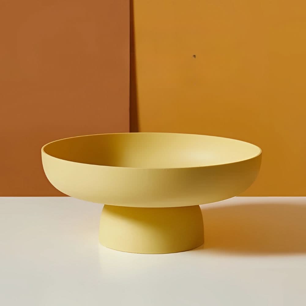 BowLift | Fruity Elegance Retro Fruit Bowl – Leaf-Shaped Plastic Tray