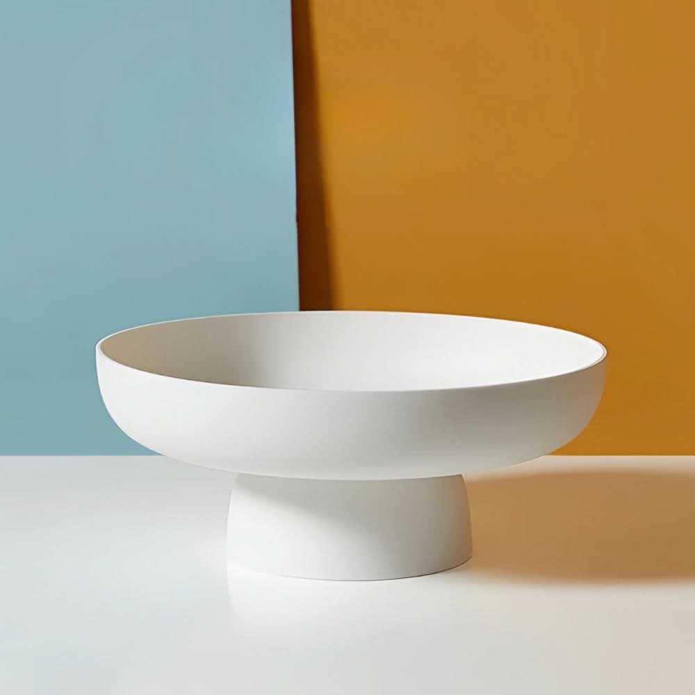 BowLift | Fruity Elegance Retro Fruit Bowl – Leaf-Shaped Plastic Tray