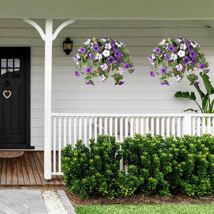 BowLift | Spring-like Artificial Petunias made of Silk