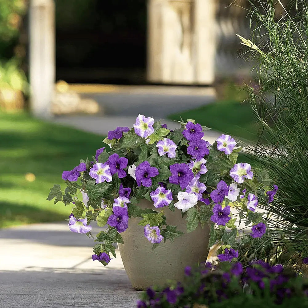 BowLift | Spring-like Artificial Petunias made of Silk