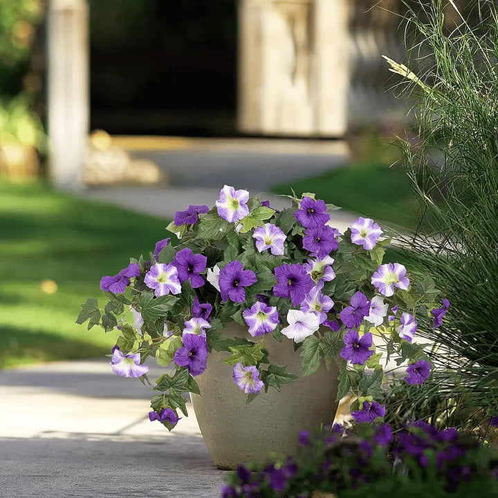 BowLift | Spring-like Artificial Petunias made of Silk
