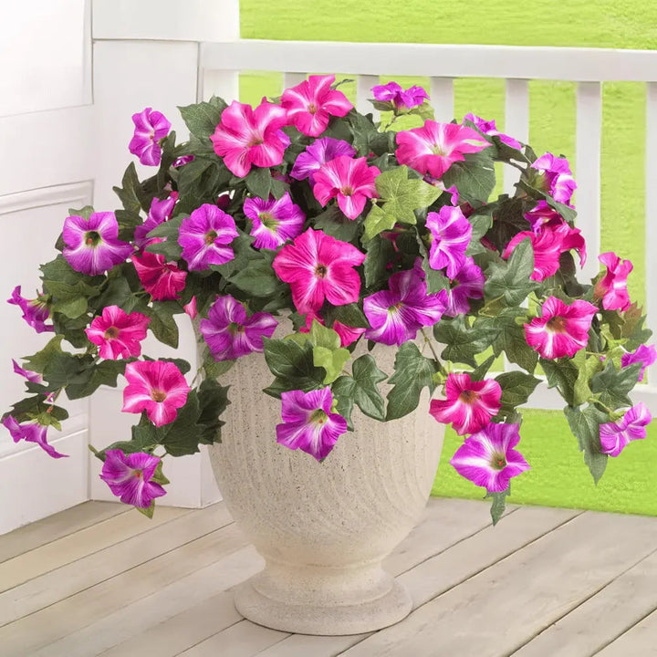 BowLift | Spring-like Artificial Petunias made of Silk
