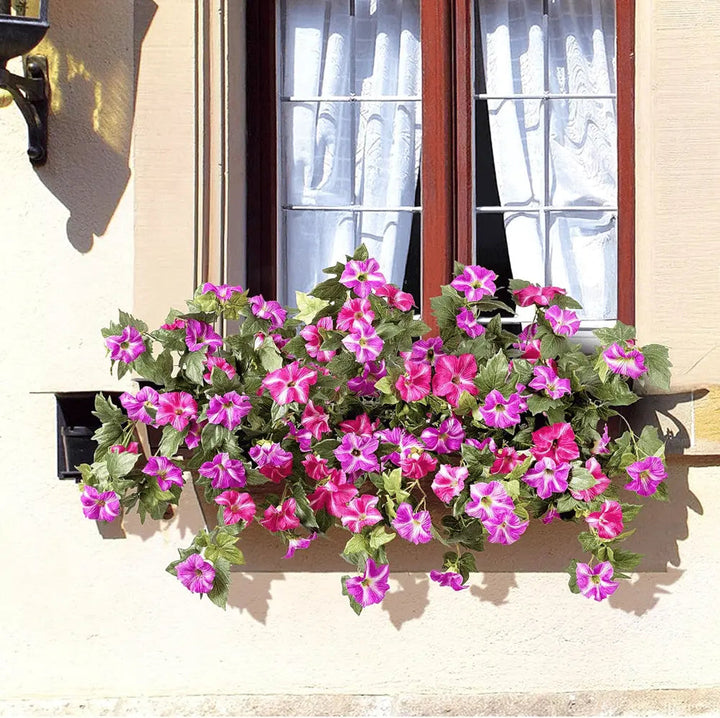BowLift | Spring-like Artificial Petunias made of Silk