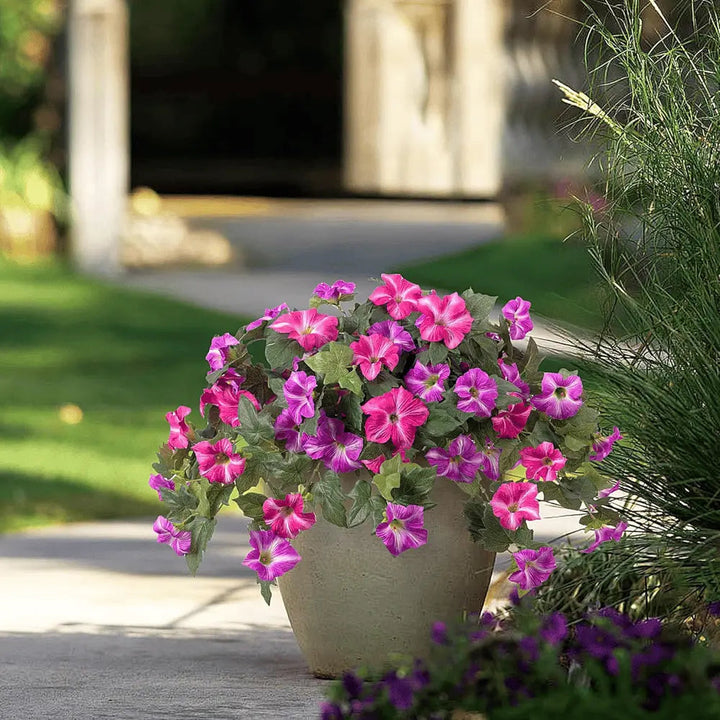 BowLift | Spring-like Artificial Petunias made of Silk