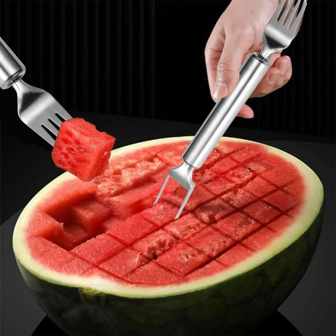 BowLift | 2-in-1 fruit cutter with integrated fork for fresh snacks