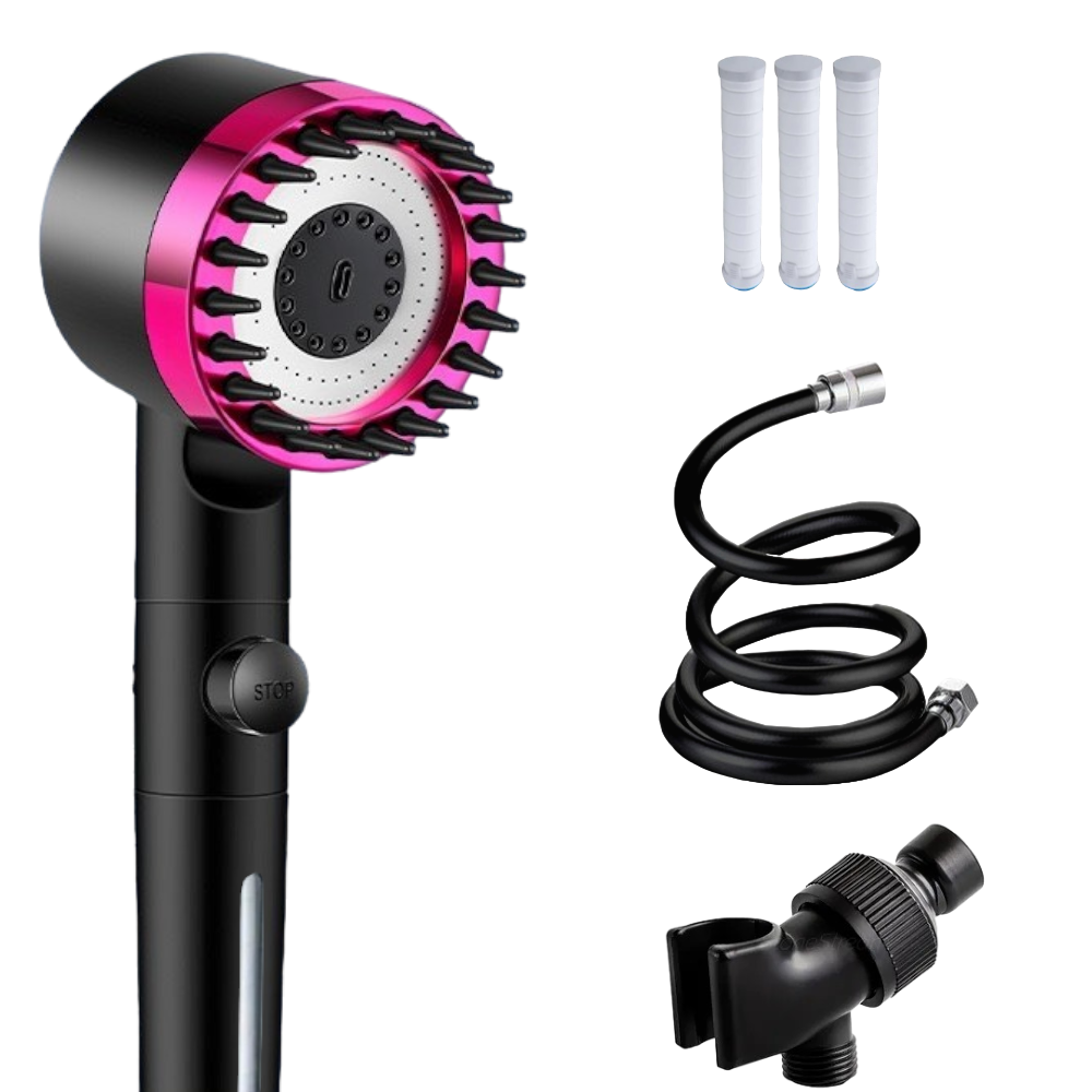 BowLift | RelaxationRain - Stylish Massage Shower Head