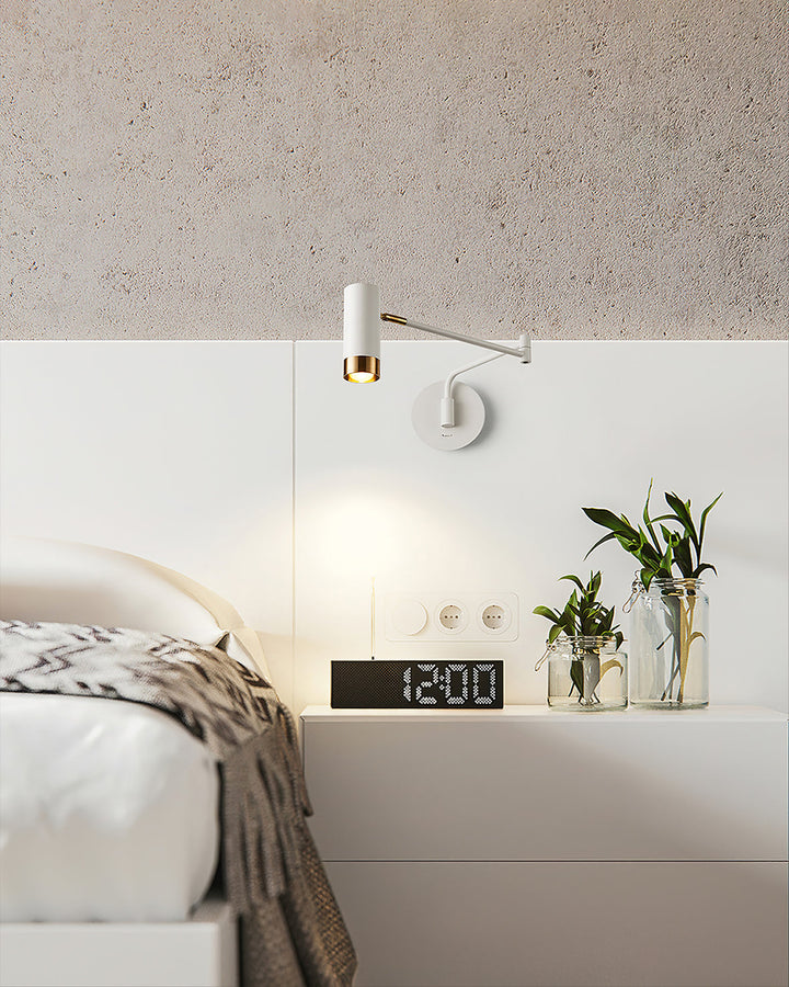 BowLift | FlexiLume – Adjustable Arm Wall Light for Versatile Illumination