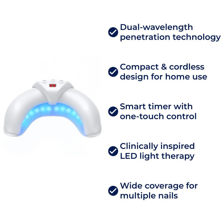 FungiFree | Laser Nail Fungus Device – Dual‑Wavelength Penetration – Compact Home Use – Fungal Nail Restoration Bowlift
