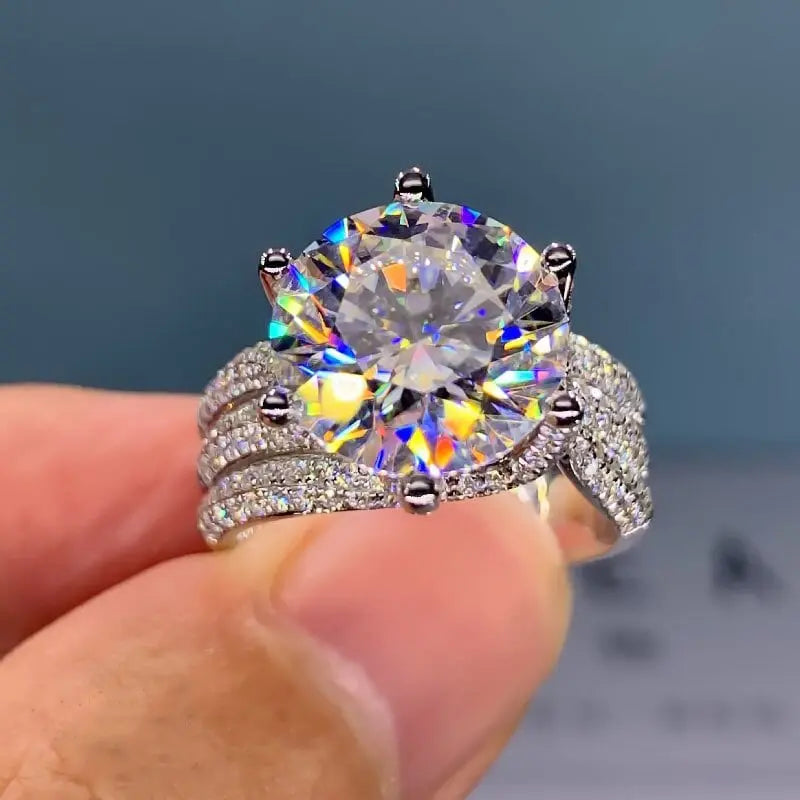 BowLift | Sparkling 3-Carat Zirconia Ring – Glamorous Shine for Any Occasion