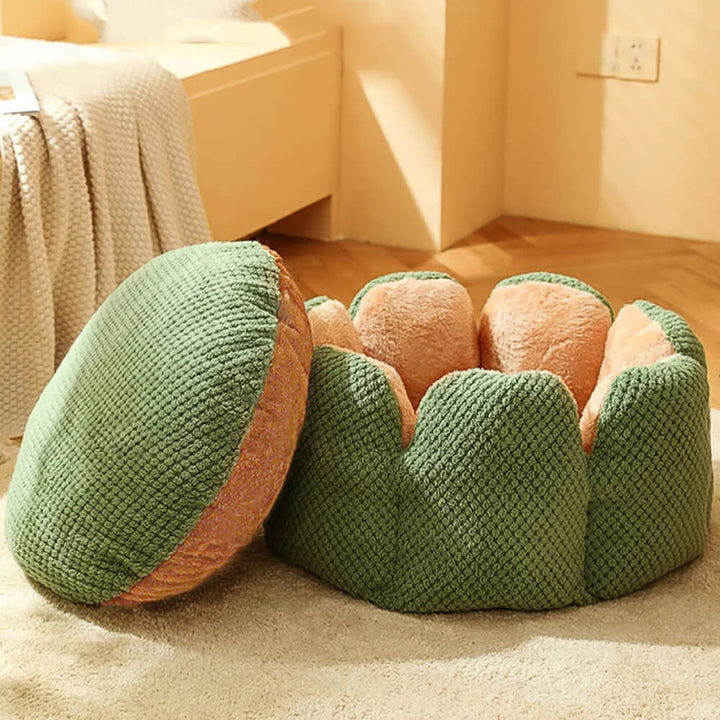 BowLift | Pet Bed Plush Flower Design for Cats Dogs