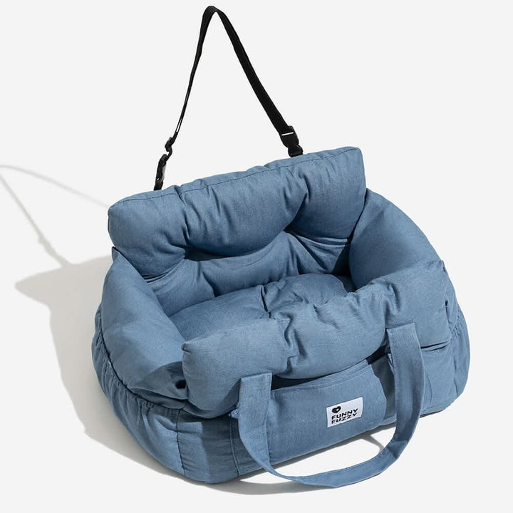 BowLift | PETCOMFORT - Dog Car Seat Bed for On-the-Go