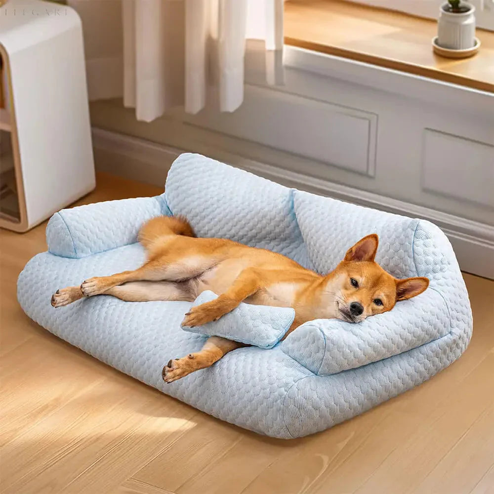 Washable Plush Cushion Bed for Pets - SnuggleNest Bowlift