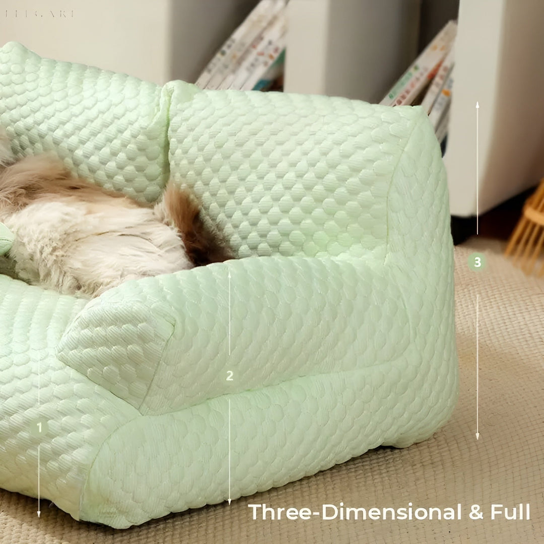 BowLift | Washable Plush Cushion Bed for Pets - CozyPaws