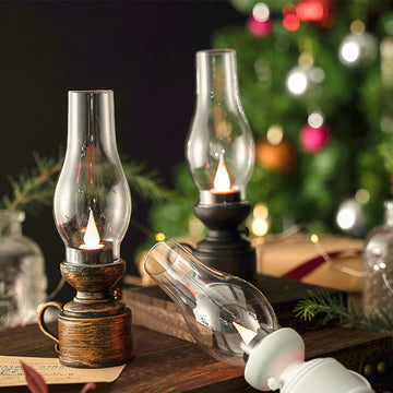 BowLift | Led Vintage Kerosene Lamp, Electronic Swinging Candle