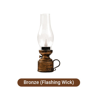 BowLift | Led Vintage Kerosene Lamp, Electronic Swinging Candle