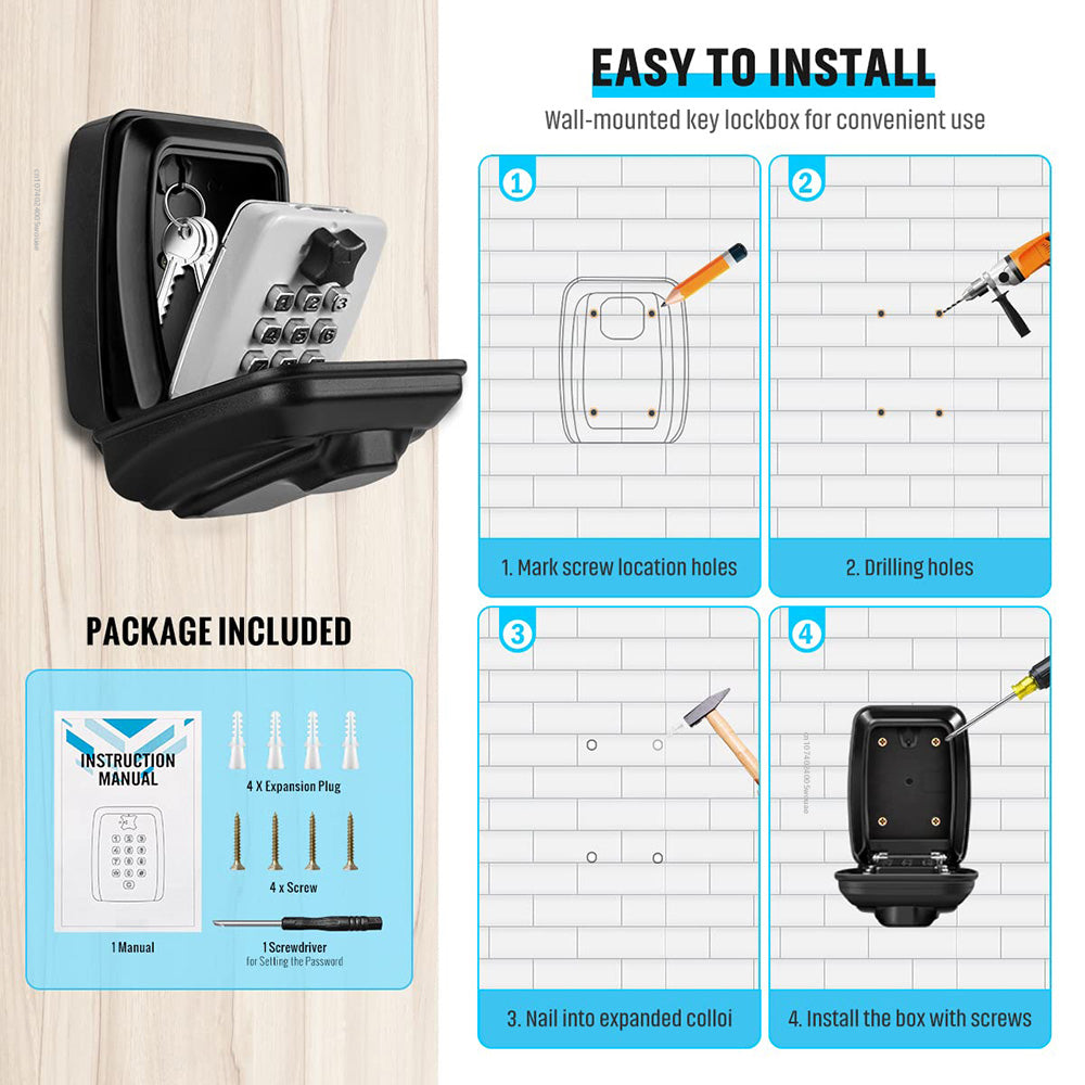 BowLift | Outdoor key safe key box