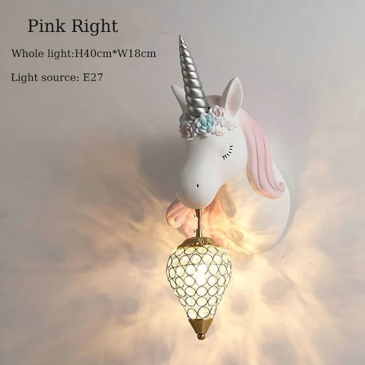 BowLift | Magical Unicorn Wall Lamp for Children – Playful & Warm Light