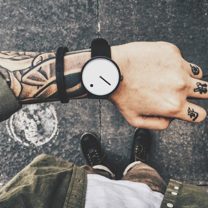 BowLift | IcoolGadgets Quartz watch men Luxury Casual Black Japan quartz watch Simple Designer Fashion clock male