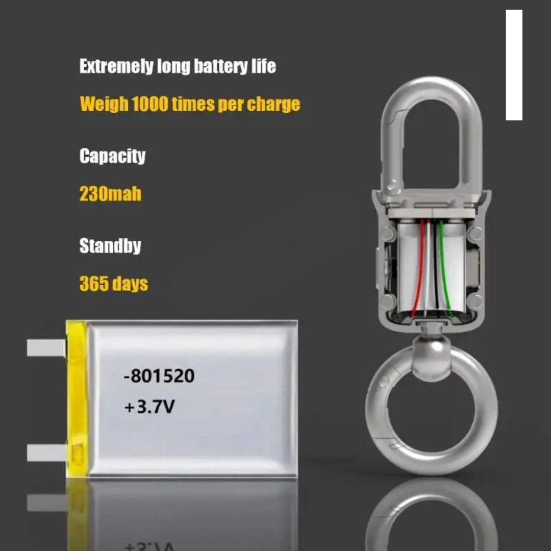 Pocket Size Keychain LCD Scale | Bowlift