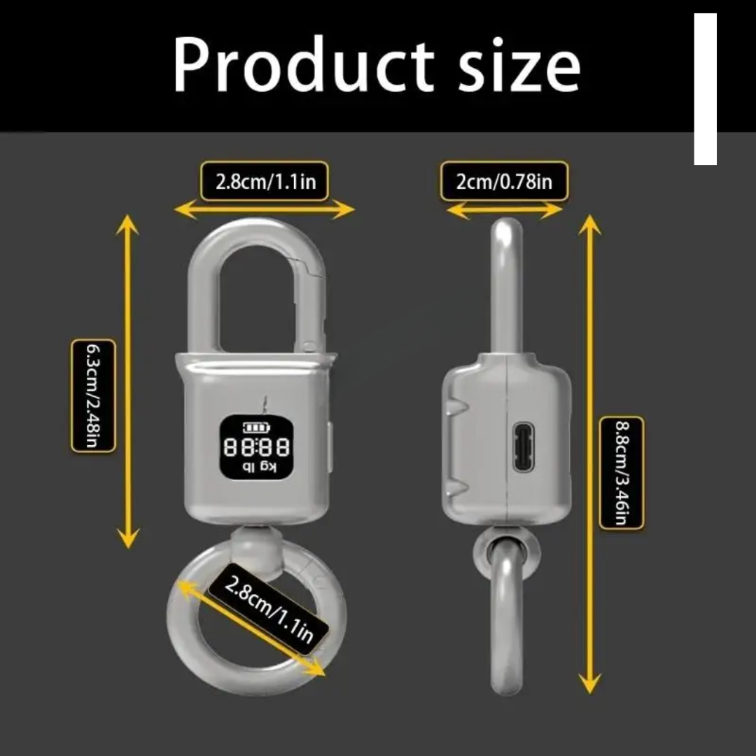 Pocket Size Keychain LCD Scale | Bowlift