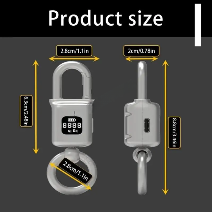 Pocket Size Keychain LCD Scale | Bowlift