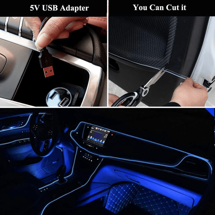 BowLift | Decorative LED light strip for car interiors