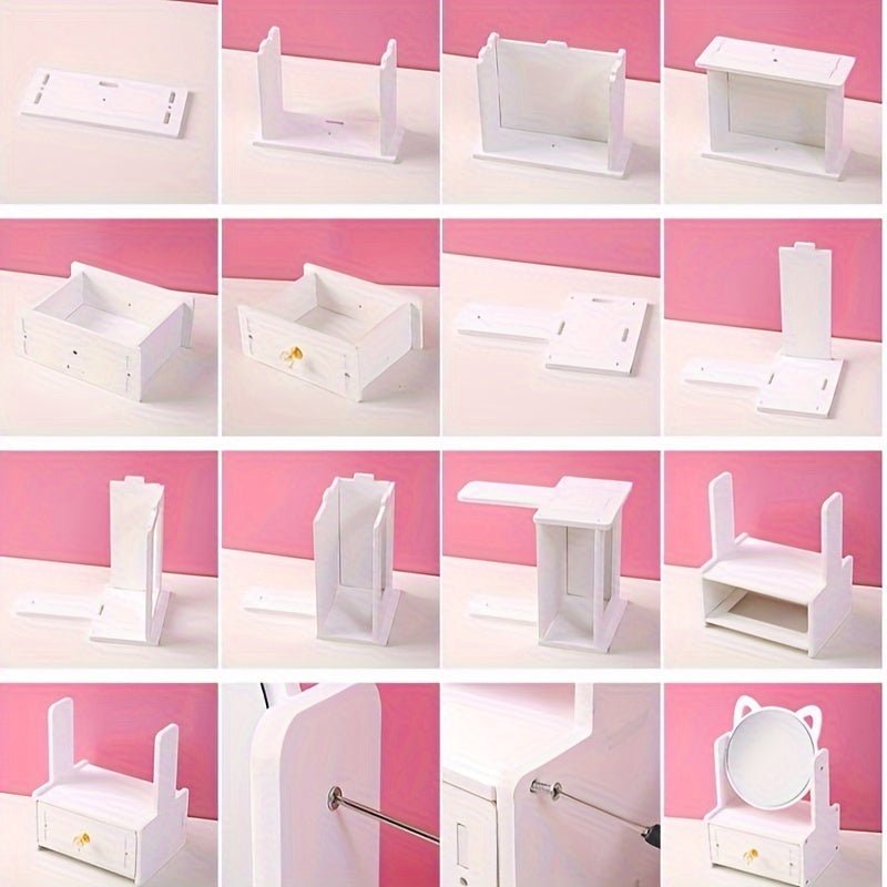 BowLift | Makeup mirror with integrated storage