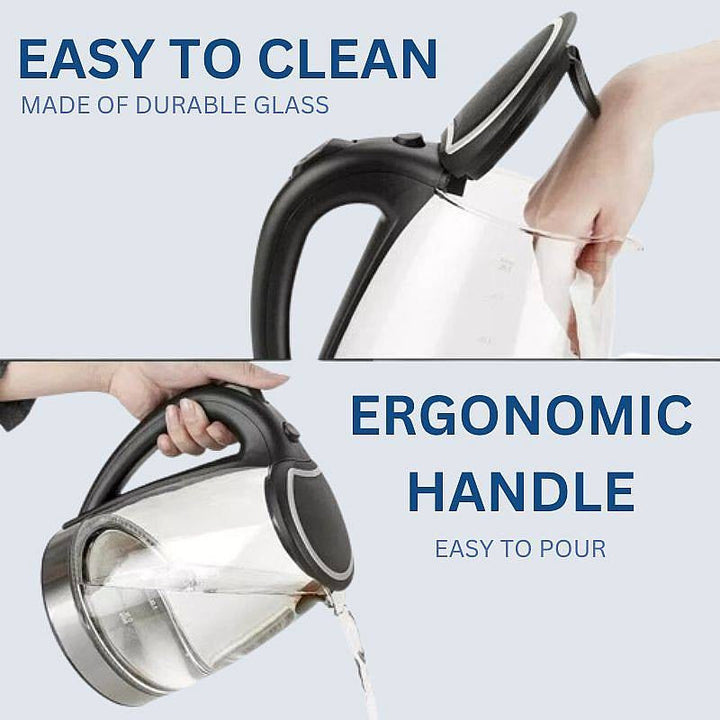 BowLift | 1.8L Electric Glass Kettle with LED Illumination