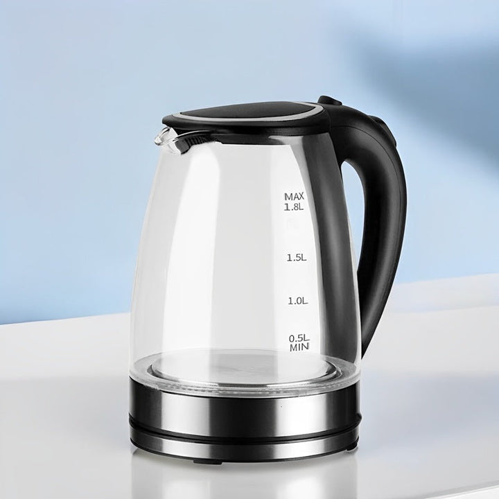 BowLift | 1.8L Electric Glass Kettle with LED Illumination