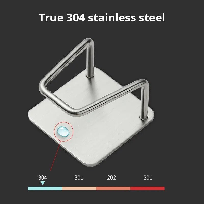 BowLift | Space-saving stainless steel sponge holder for sinks