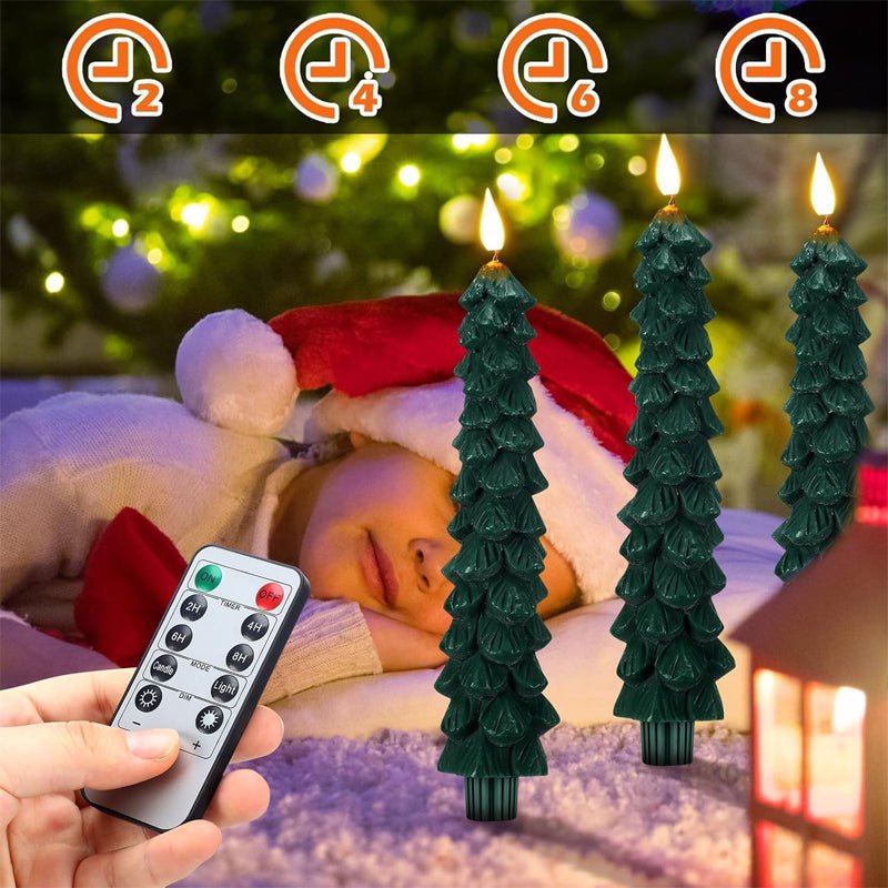 BowLift | Remote-controlled LED candle tree for magical holiday atmosphere