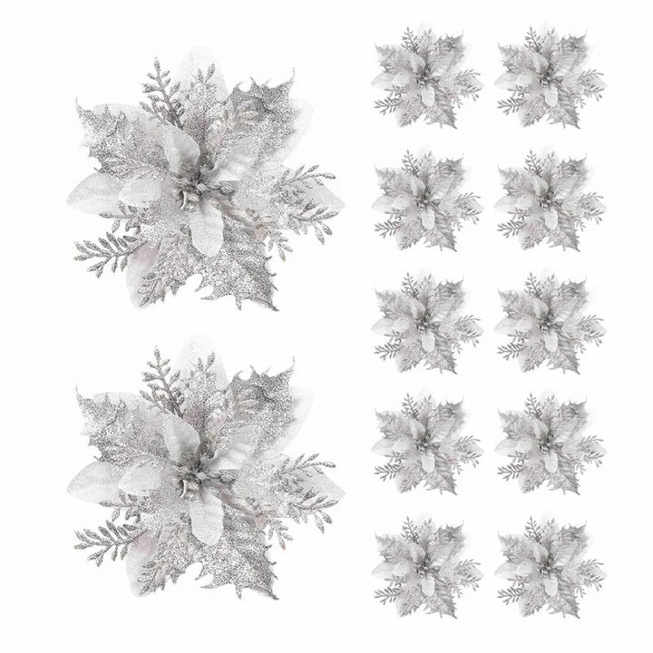 BowLift | Premium Glitter Flower Ornaments for Festive Presentation