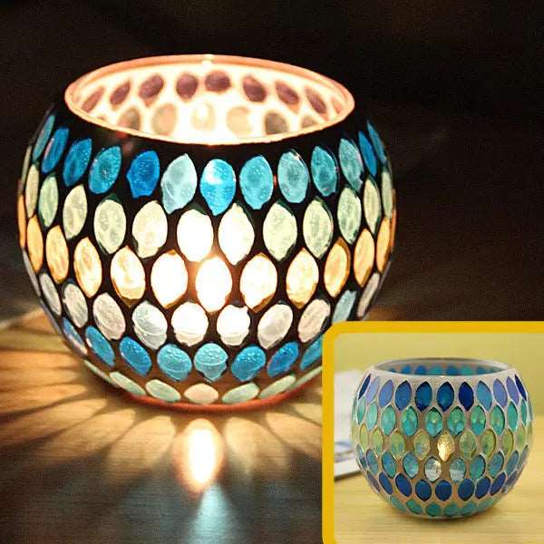 BowLift | Decorative Glass Candle Holder for Warm Light