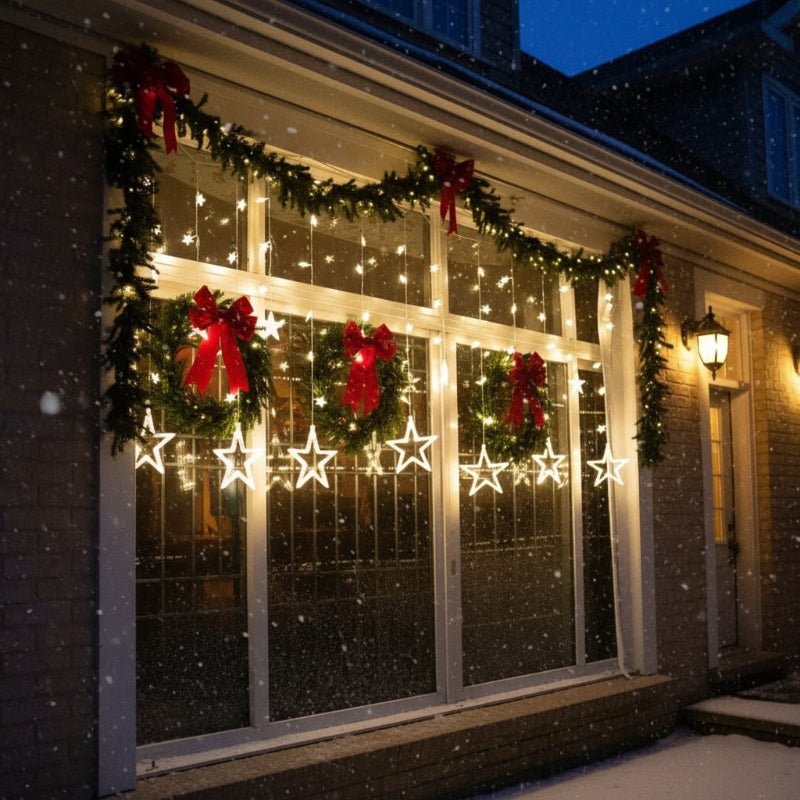 BowLift | LED star light chain for cozy Christmas evenings
