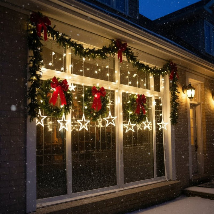 BowLift | LED star light chain for cozy Christmas evenings