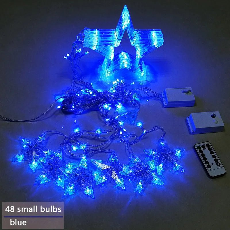 BowLift | LED star light chain for cozy Christmas evenings
