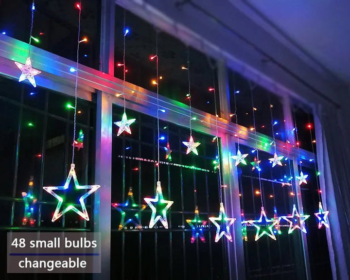 BowLift | LED star light chain for cozy Christmas evenings