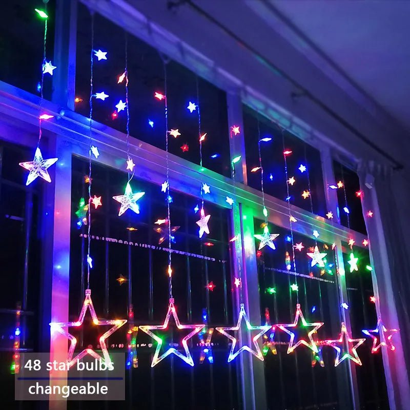 BowLift | LED star light chain for cozy Christmas evenings