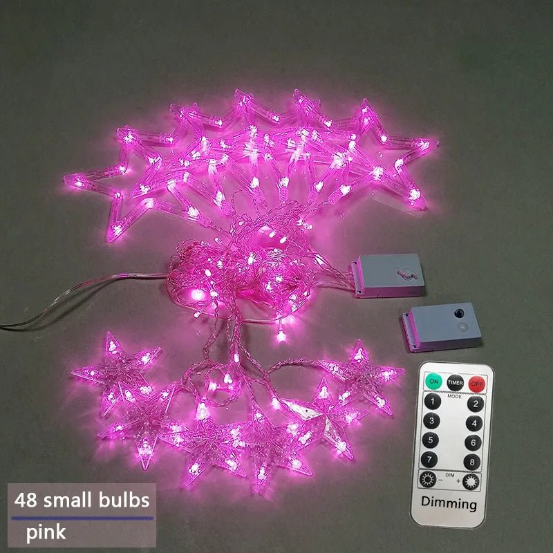BowLift | LED star light chain for cozy Christmas evenings