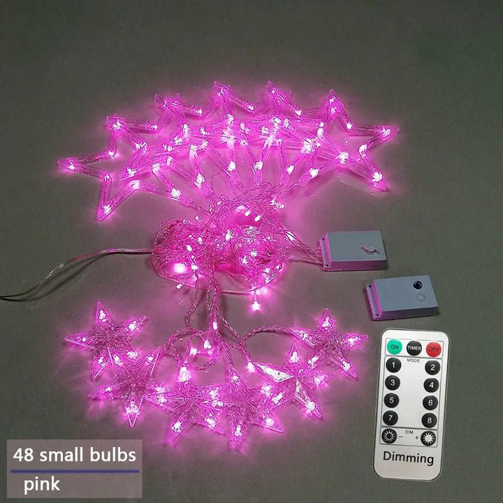 BowLift | LED star light chain for cozy Christmas evenings