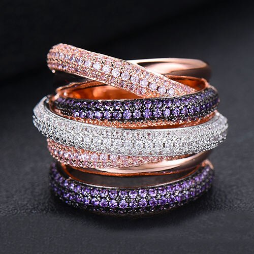 BowLift | Monaco Design Luxury Statement Stackable Ring For Women