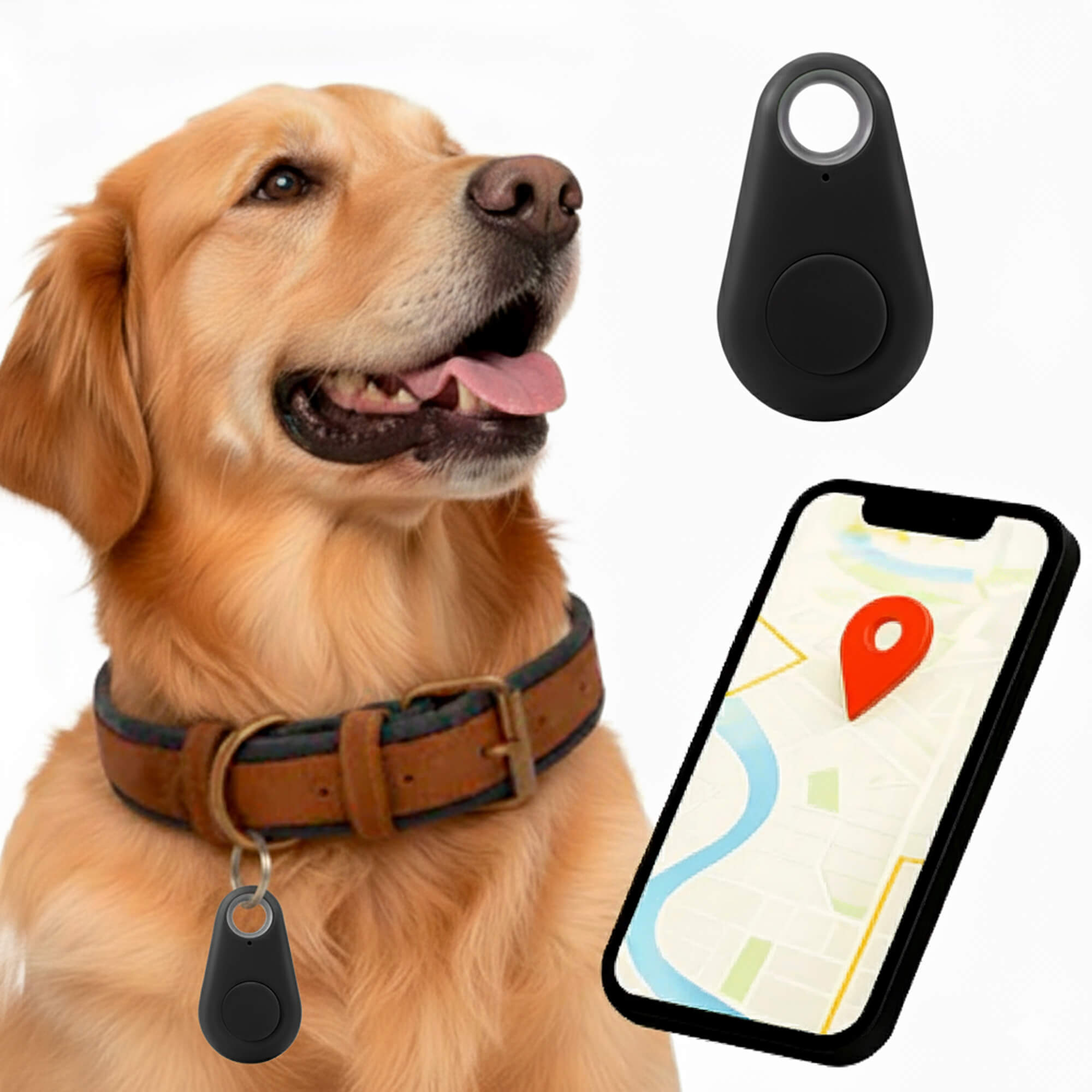 BowLift | GPS Dog Tracker | Waterproof, Real-Time Location & Safety Zone Alerts for Outdoor Adventures