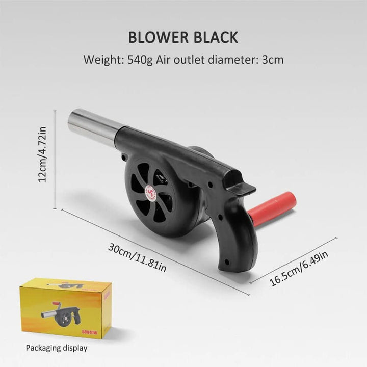 BowLift | Portable Hand BBQ Fan for Easy Outdoor Grilling