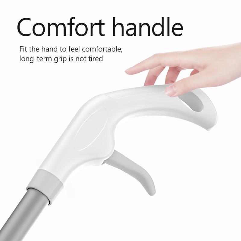 BowLift | Glass Cleaning Brush with Water Spray Window Cleaner High quality aluminum long handle Wiper and cloth combo silicone