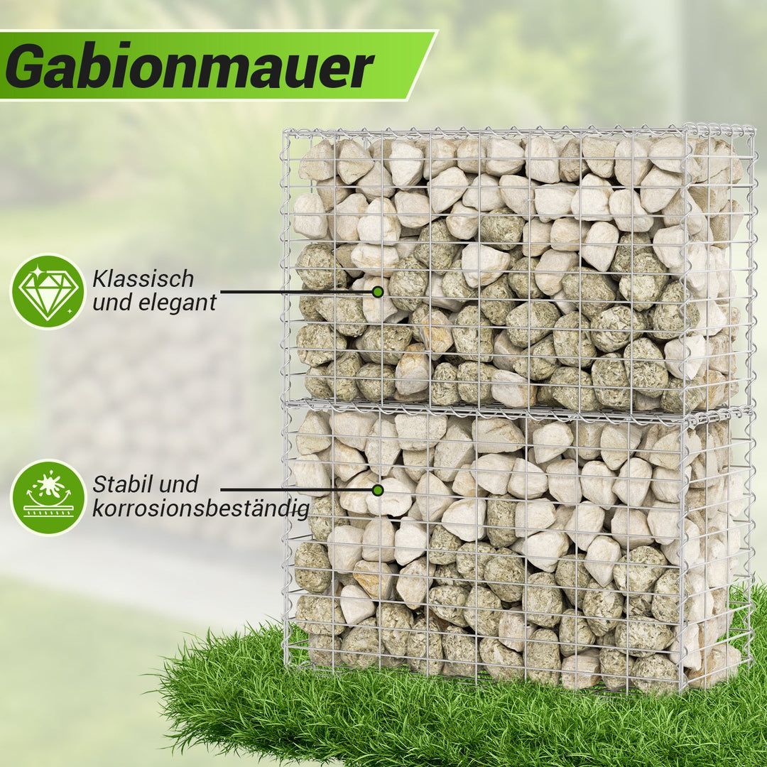 Gabions Gabion baskets Metal Galvanized Gabion fence | Bowlift