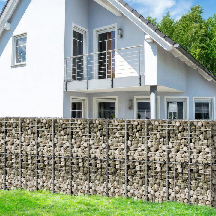 Gabions Gabion baskets Metal Galvanized Gabion fence | Bowlift