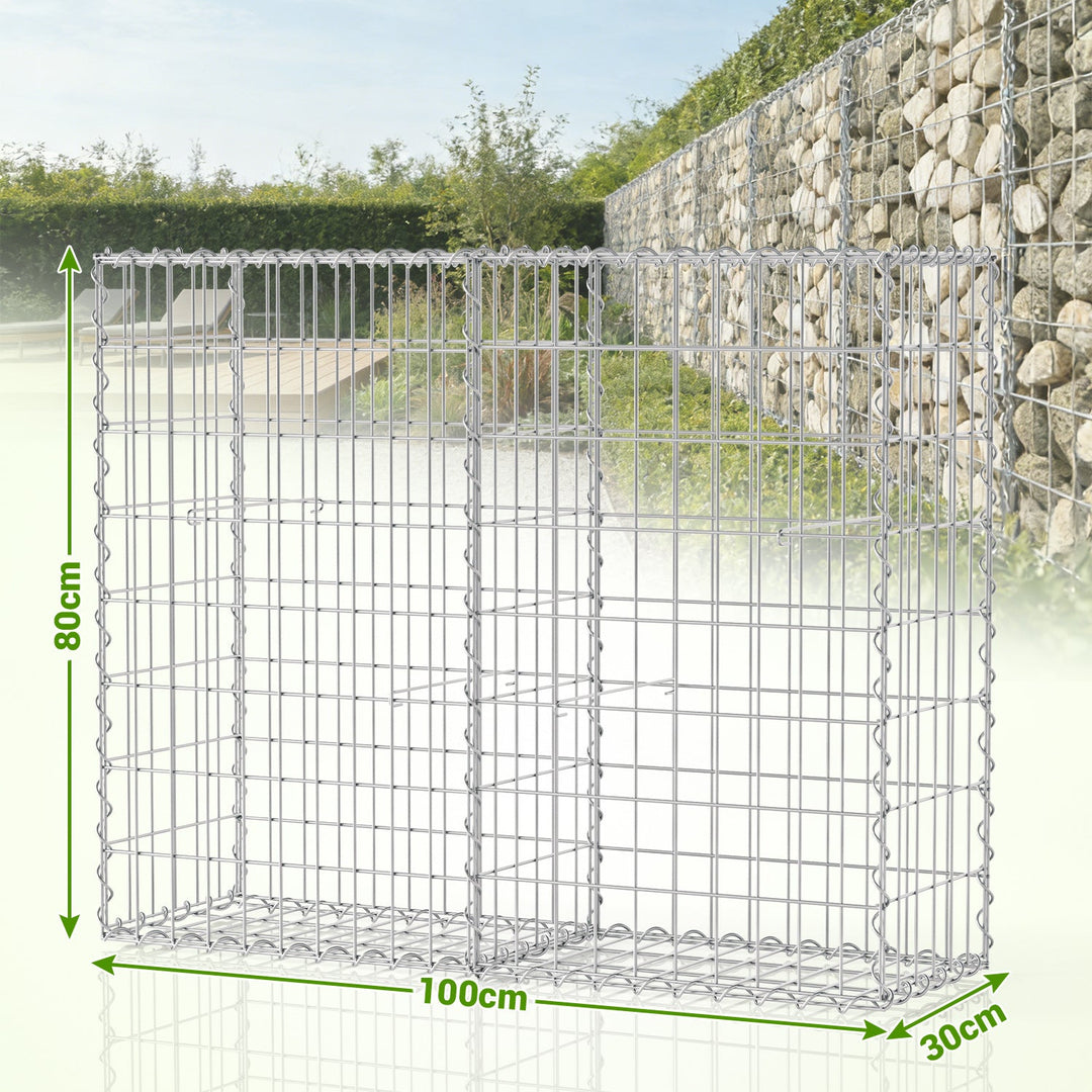 Gabions Gabion baskets Metal Galvanized Gabion fence | Bowlift