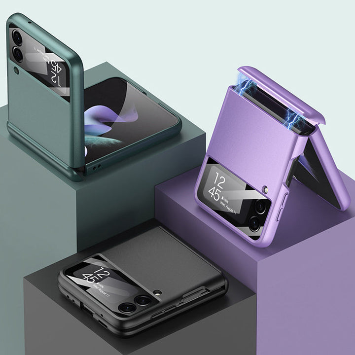 BowLift | Luxurious Magnetic All-Inclusive Anti-Gravity Case For Samsung Galaxy Z Flip 3