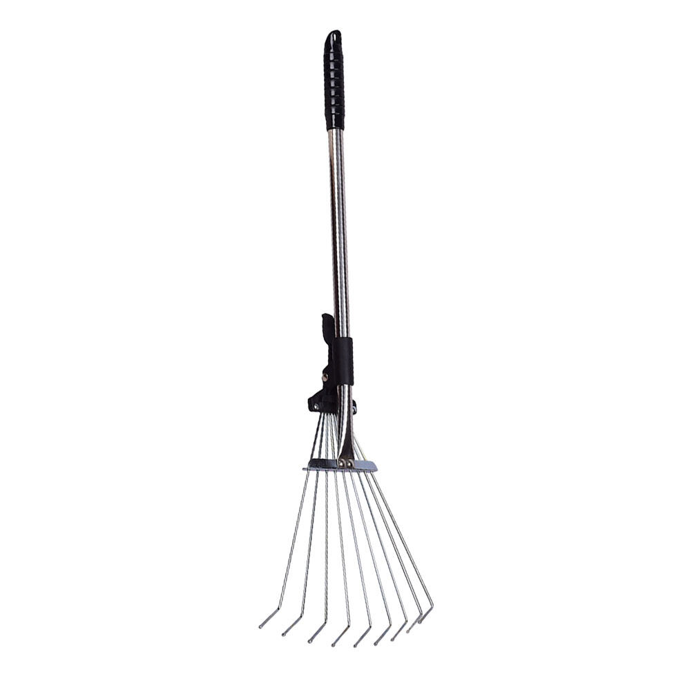 Garden Helper Telescopic Yard Cleaner Leaf Rake | Bowlift